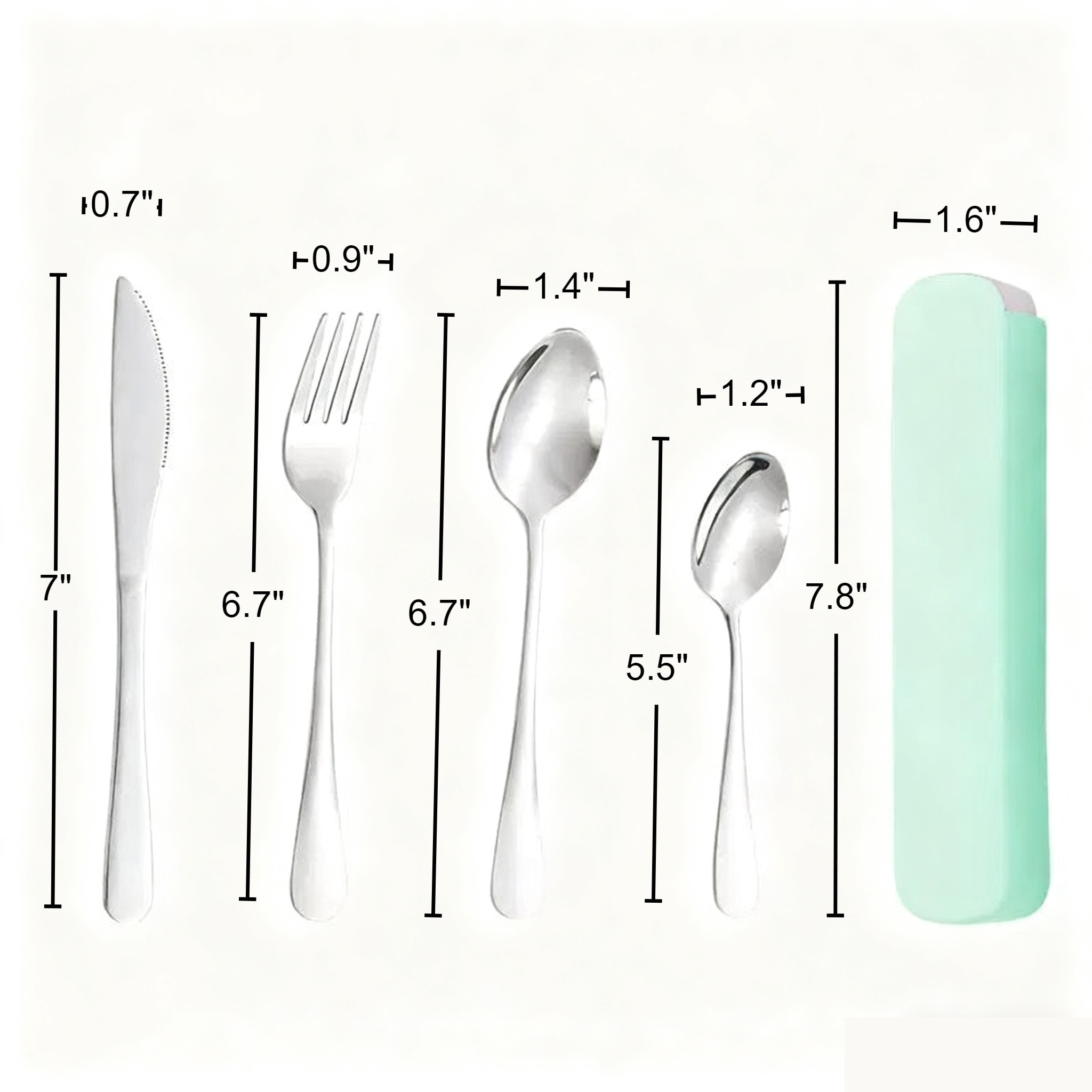 Stainless Steel 4-Piece Cutlery Set