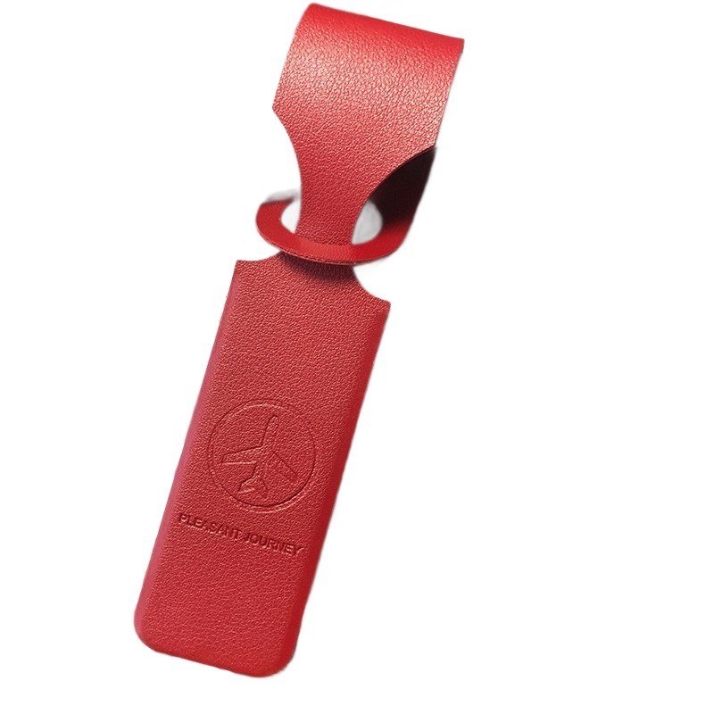 PU Leather Luggage Tag