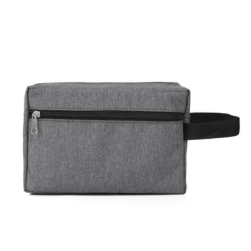 Oxford Double Layer Travel Cosmetic Bag