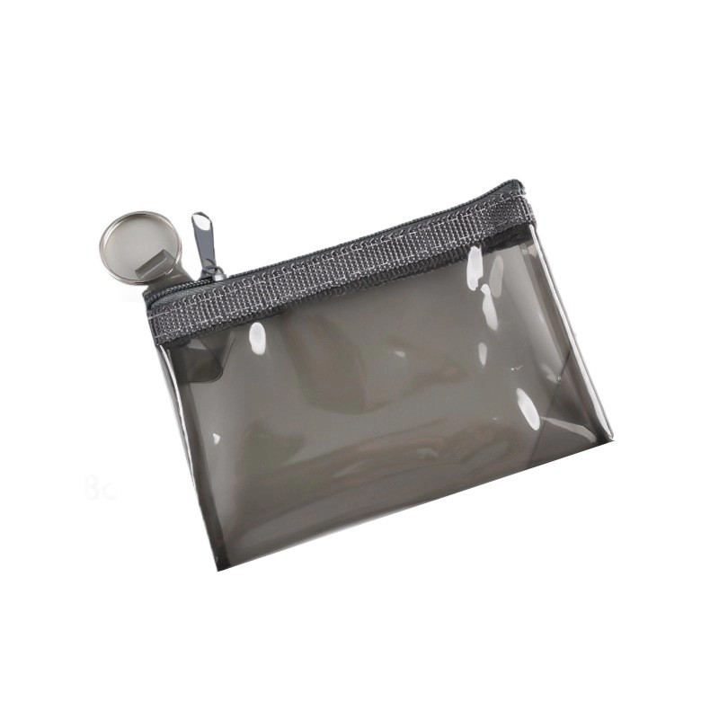 Transparent PVC Keychain Wallet