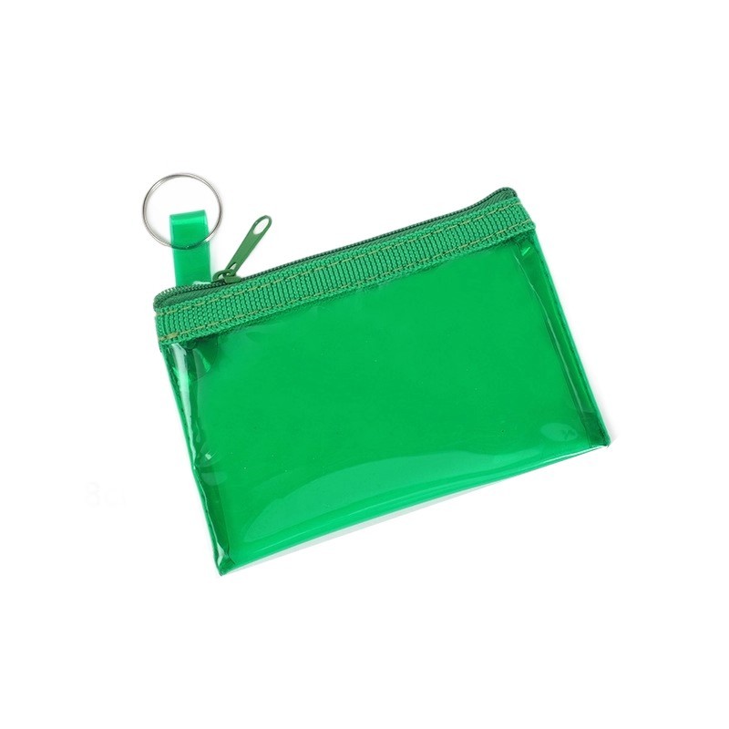 Transparent PVC Keychain Wallet