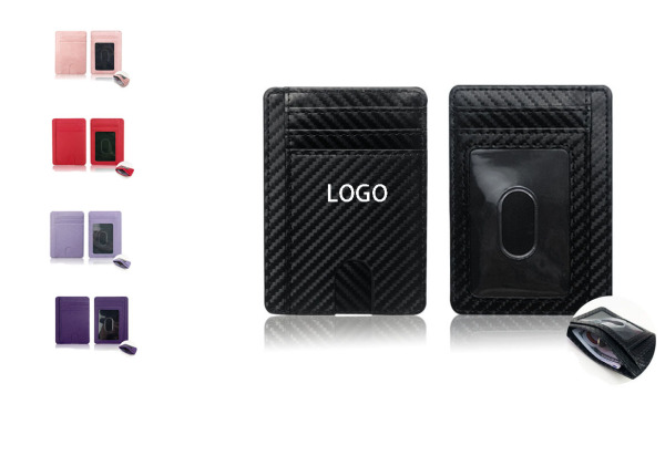PU Leather RFID Card Holder