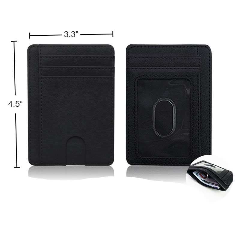 PU Leather RFID Card Holder