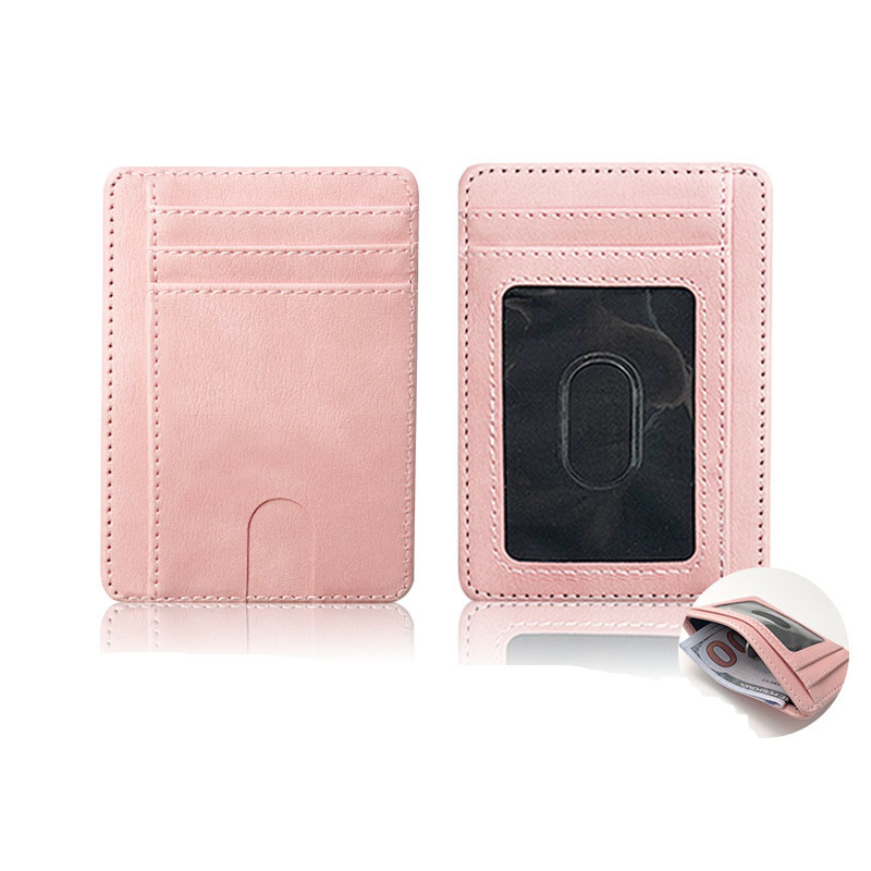 PU Leather RFID Card Holder