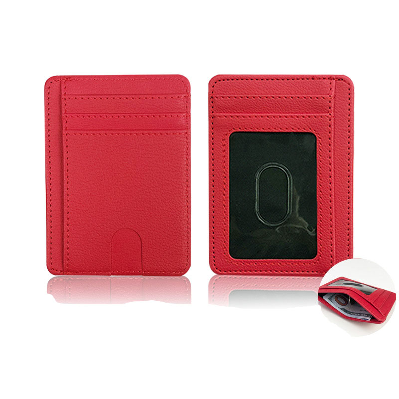 PU Leather RFID Card Holder