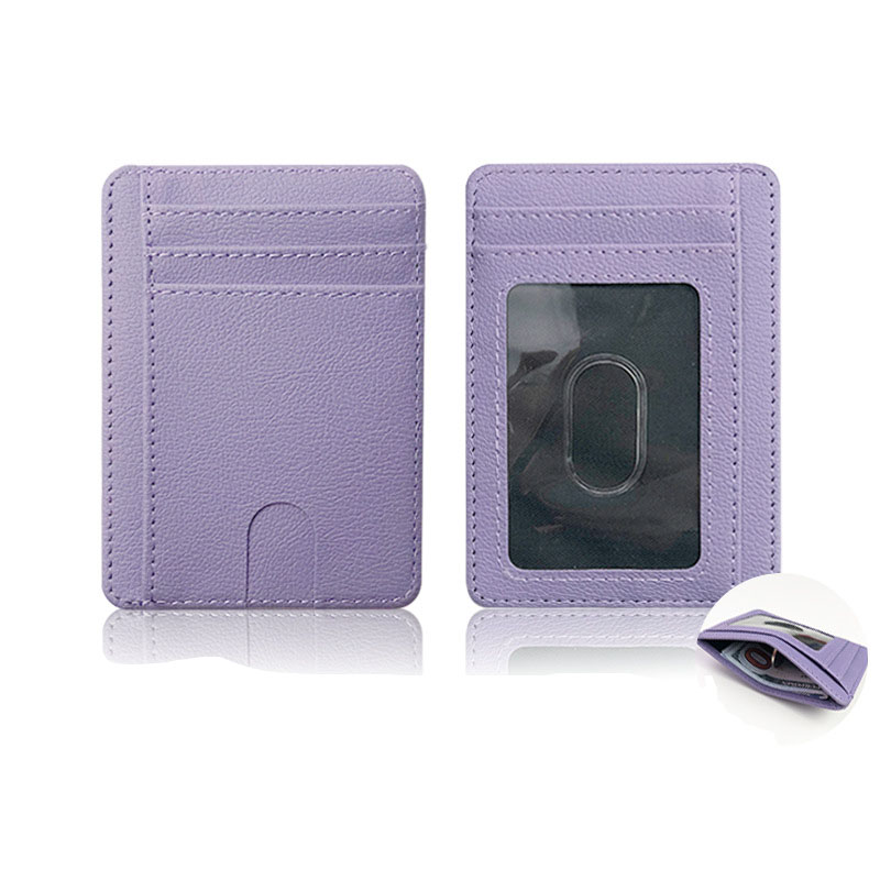 PU Leather RFID Card Holder