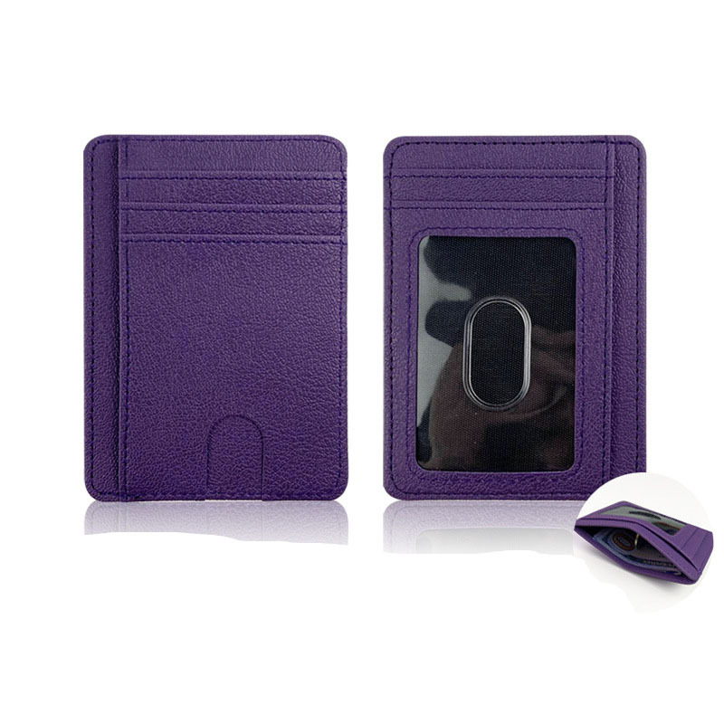 PU Leather RFID Card Holder