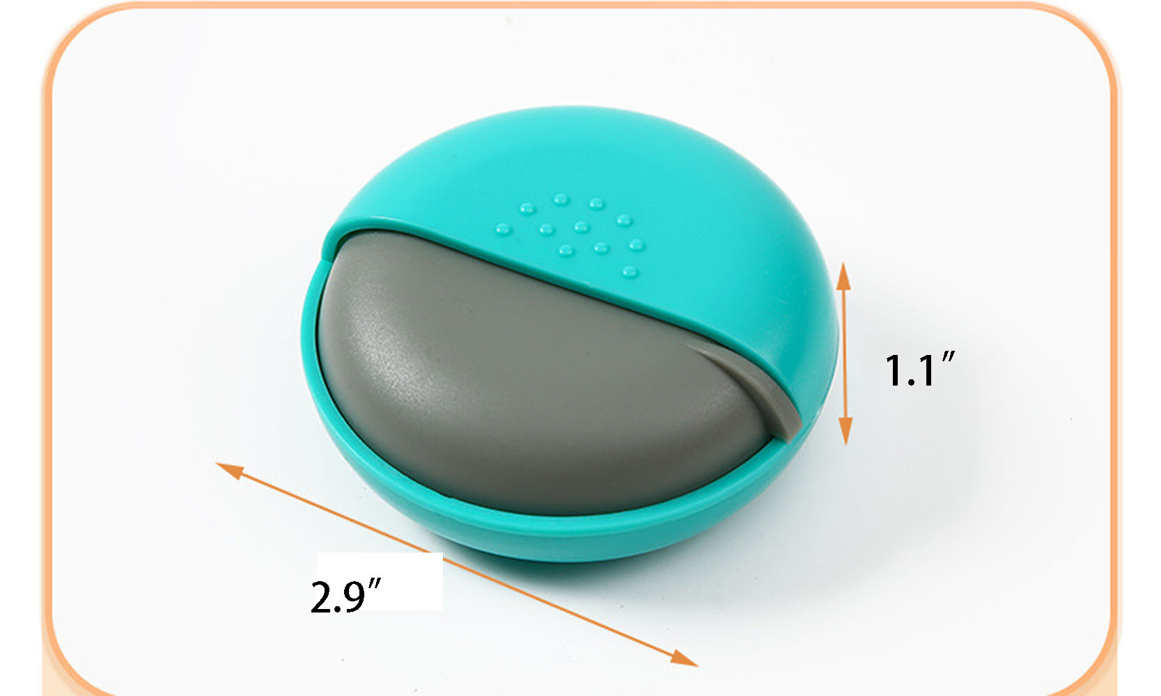 PP Plastic Pill Case