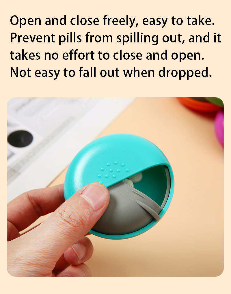 PP Plastic Pill Case