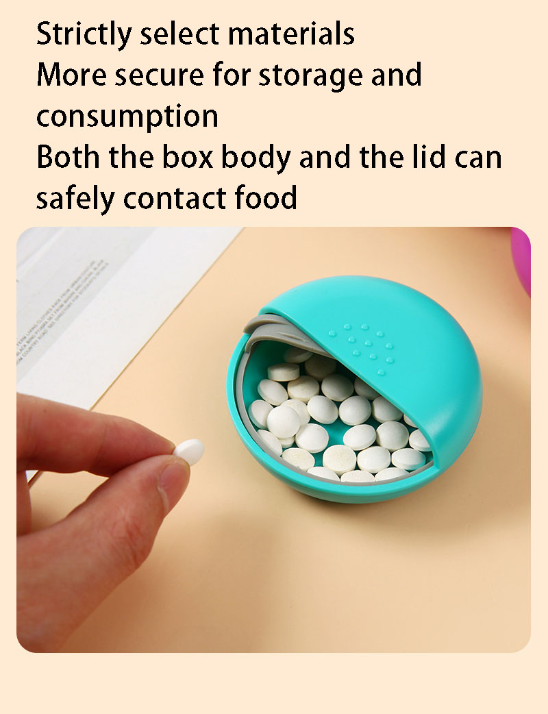 PP Plastic Pill Case