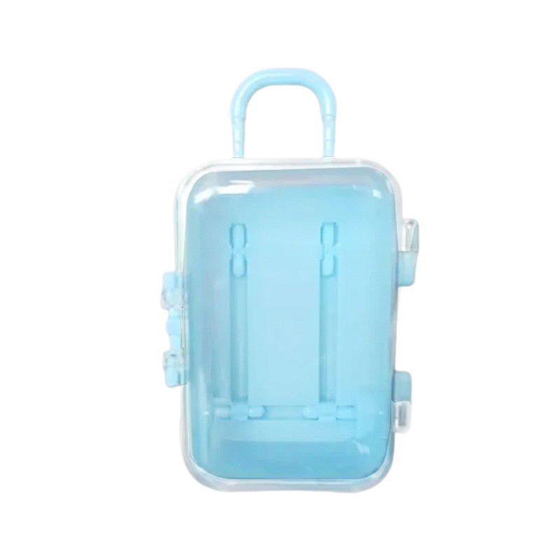 ABS Mini Luggage Jewelry Storage