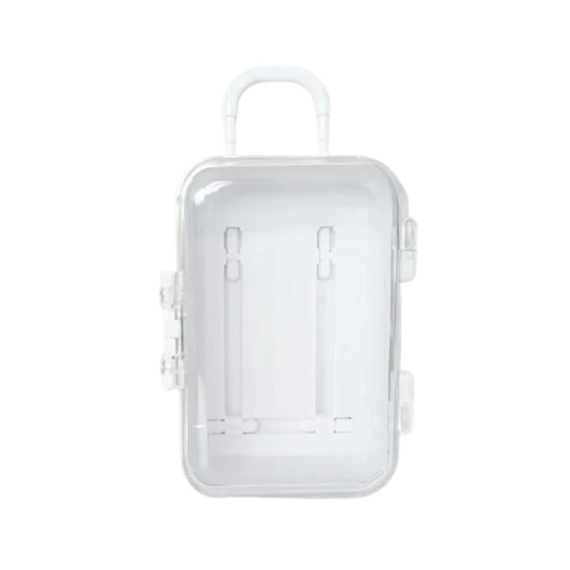 ABS Mini Luggage Jewelry Storage