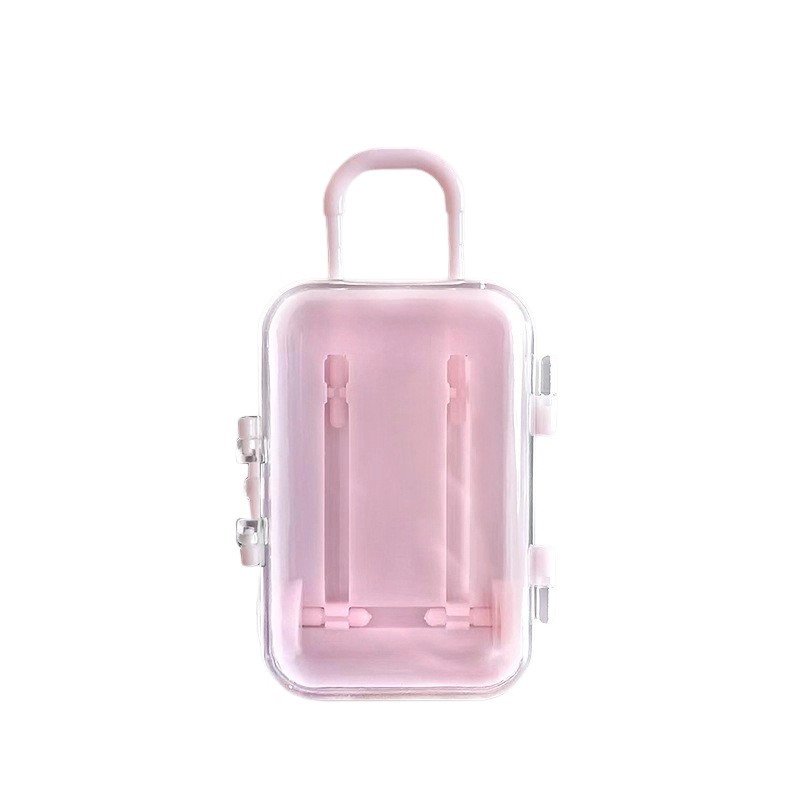 ABS Mini Luggage Jewelry Storage