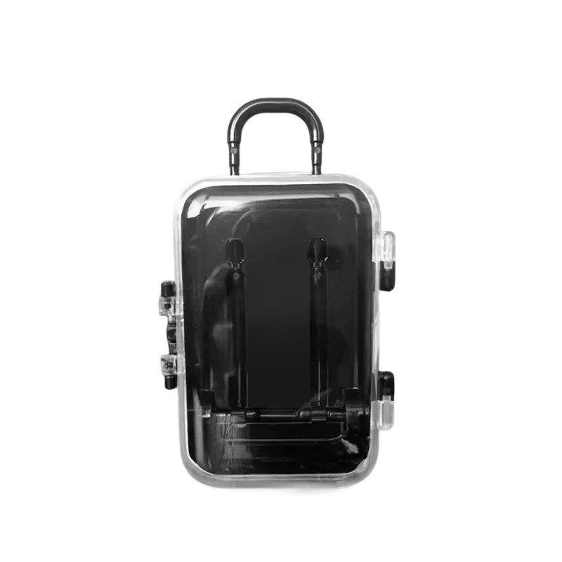 ABS Mini Luggage Jewelry Storage
