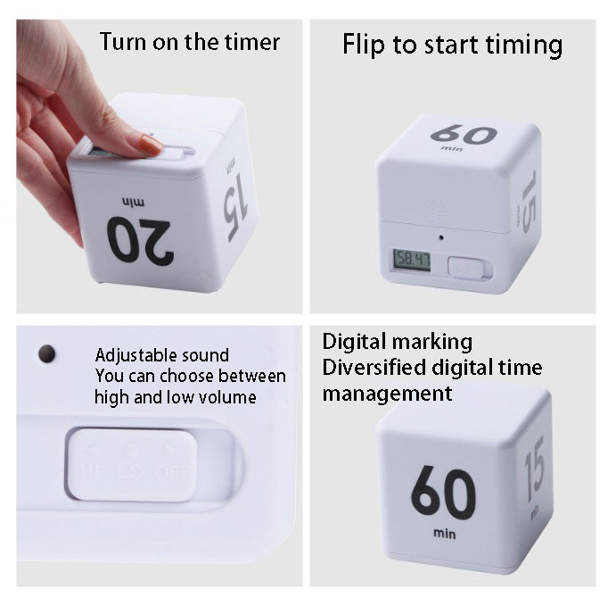 Plastic Cube Gravity Flip Timer