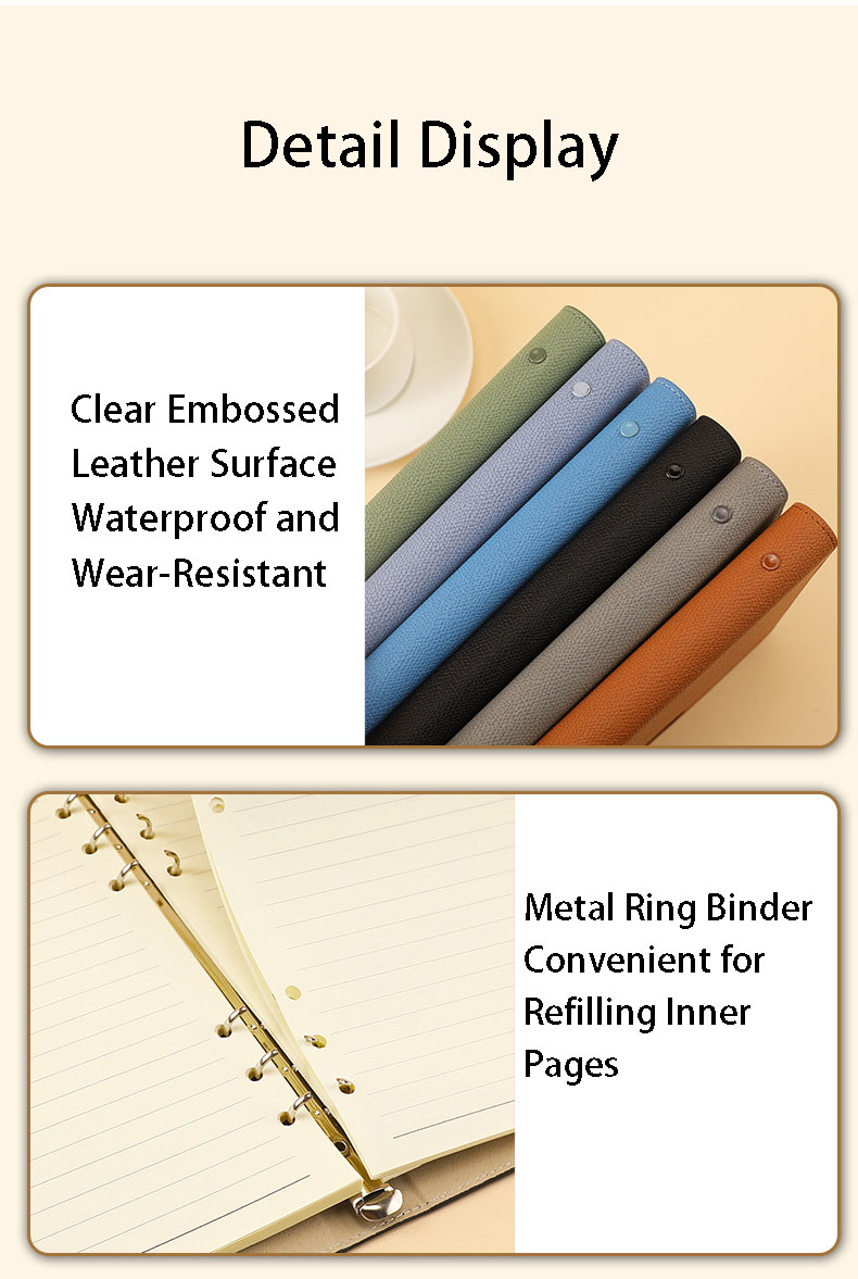 Cloth Cover Ring Notebook