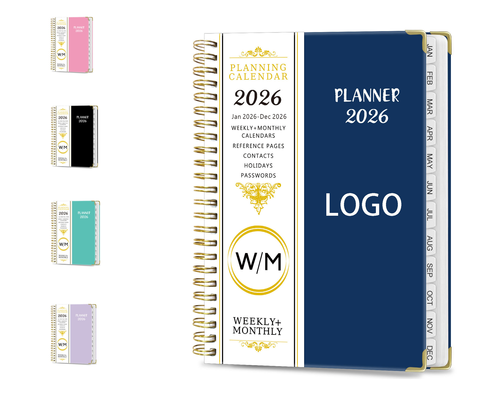 Coil Bound Weekly Planner (A5)