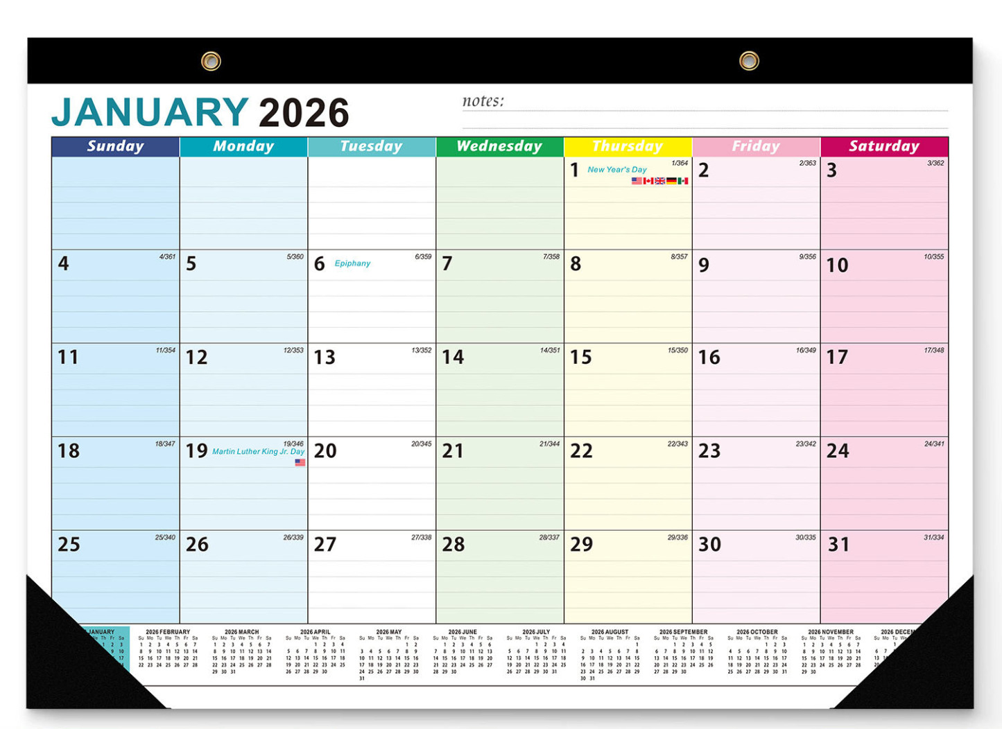 Business Desktop Planner Calendar