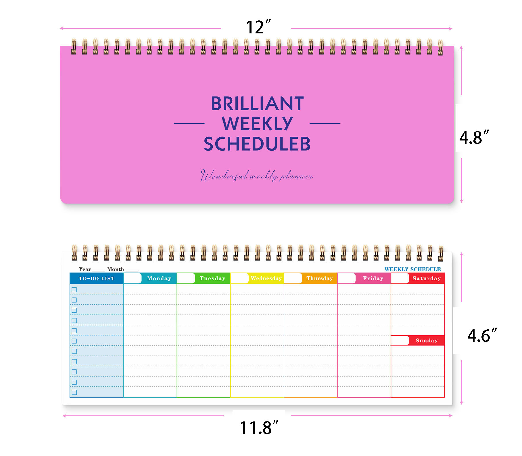 PP Coil Weekly Planner