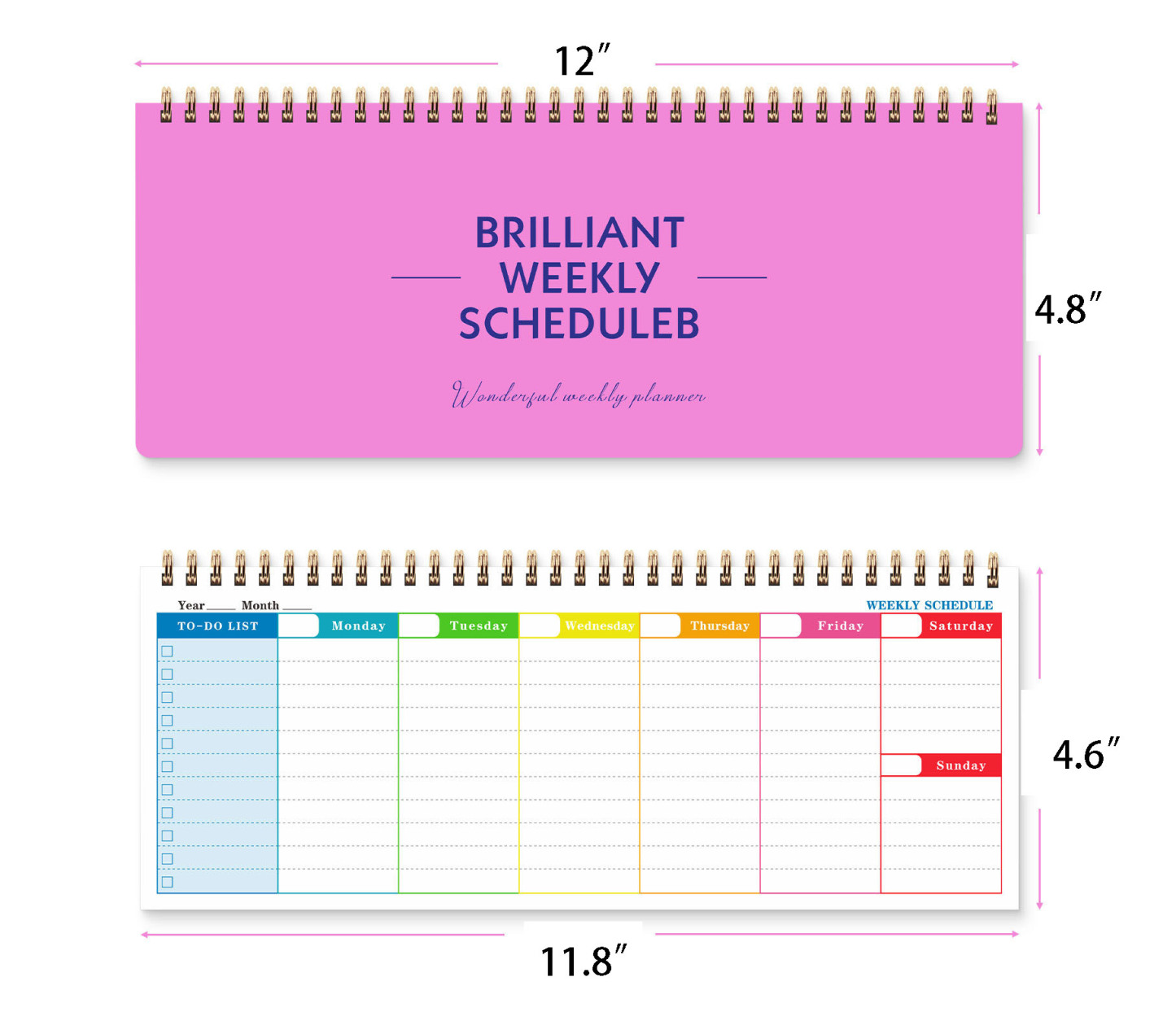 PP Coil Weekly Planner