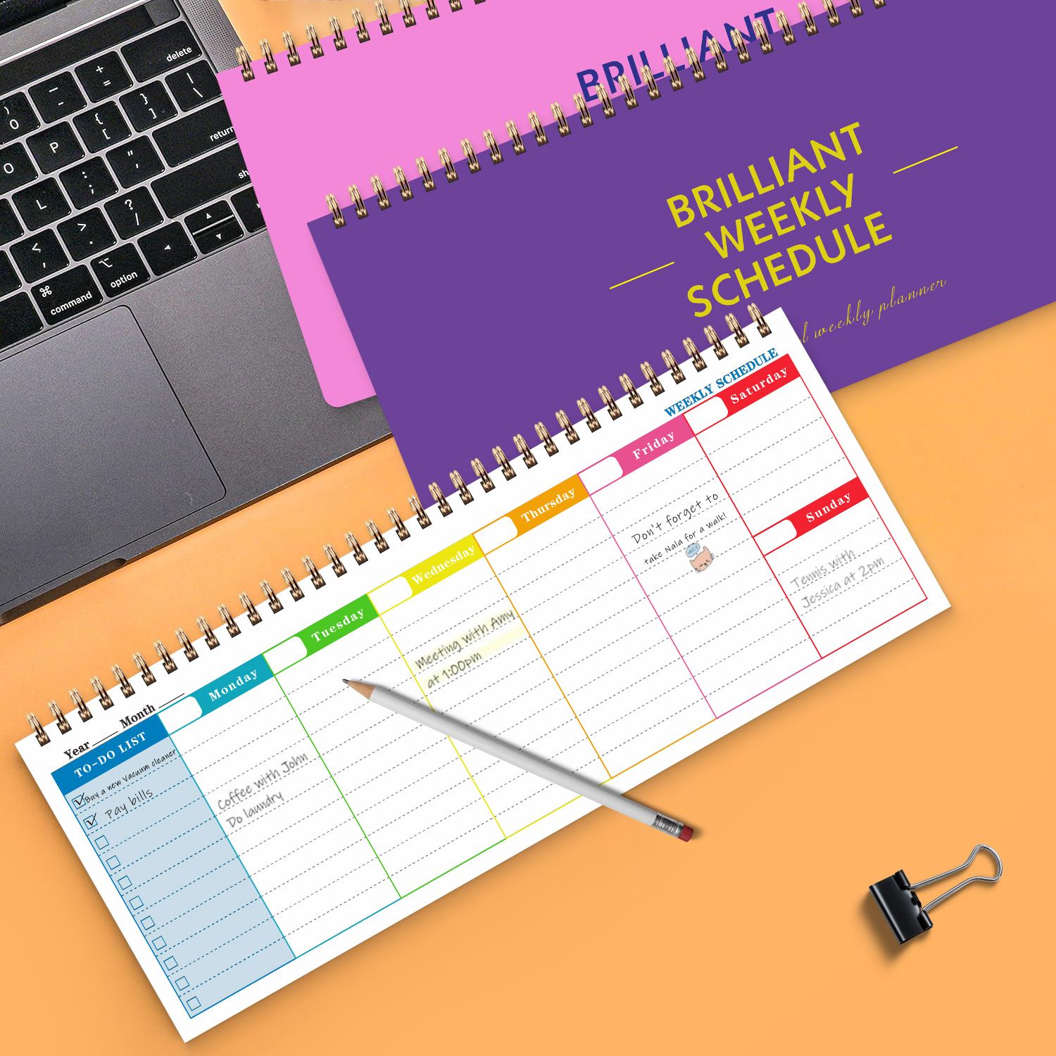 PP Coil Weekly Planner