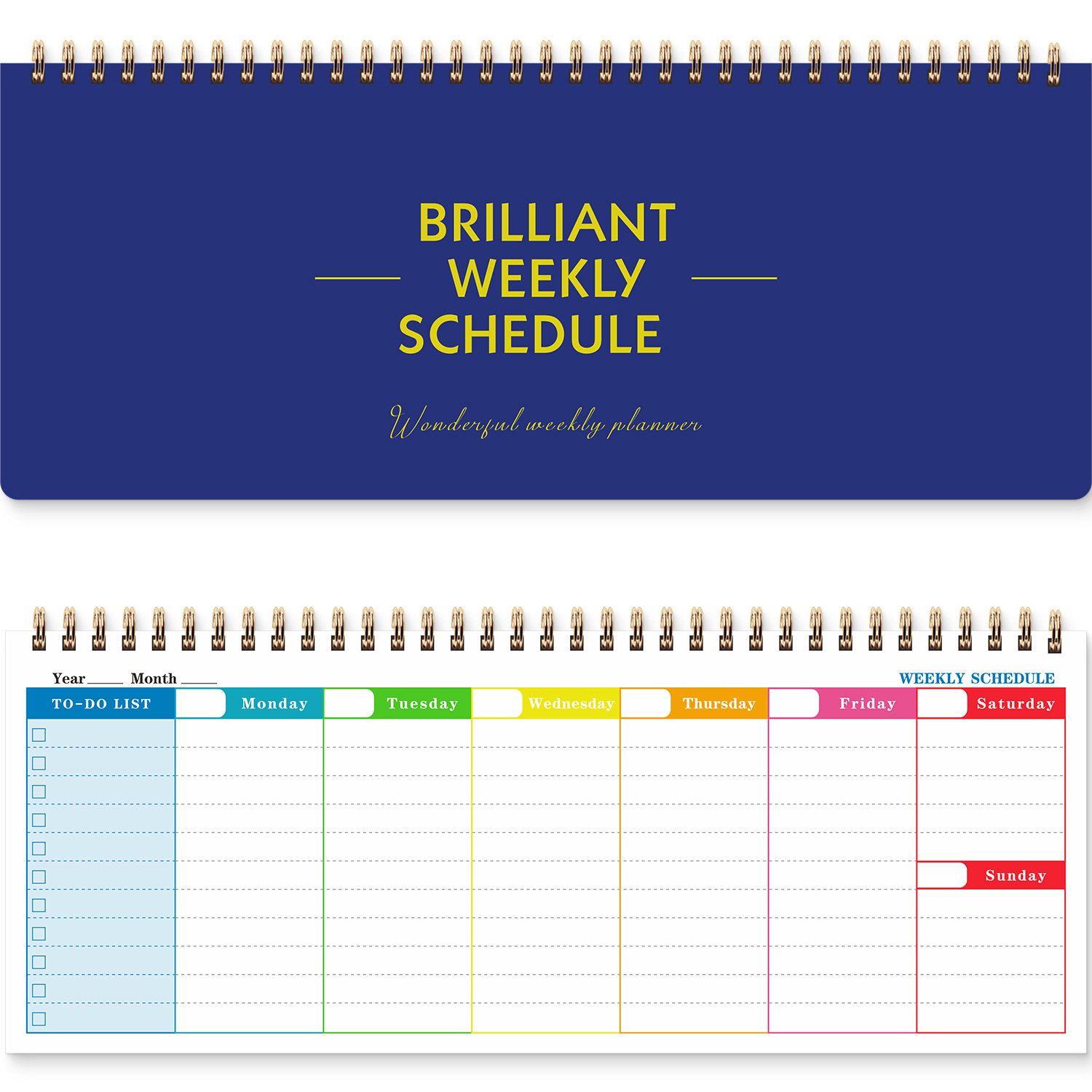 PP Coil Weekly Planner
