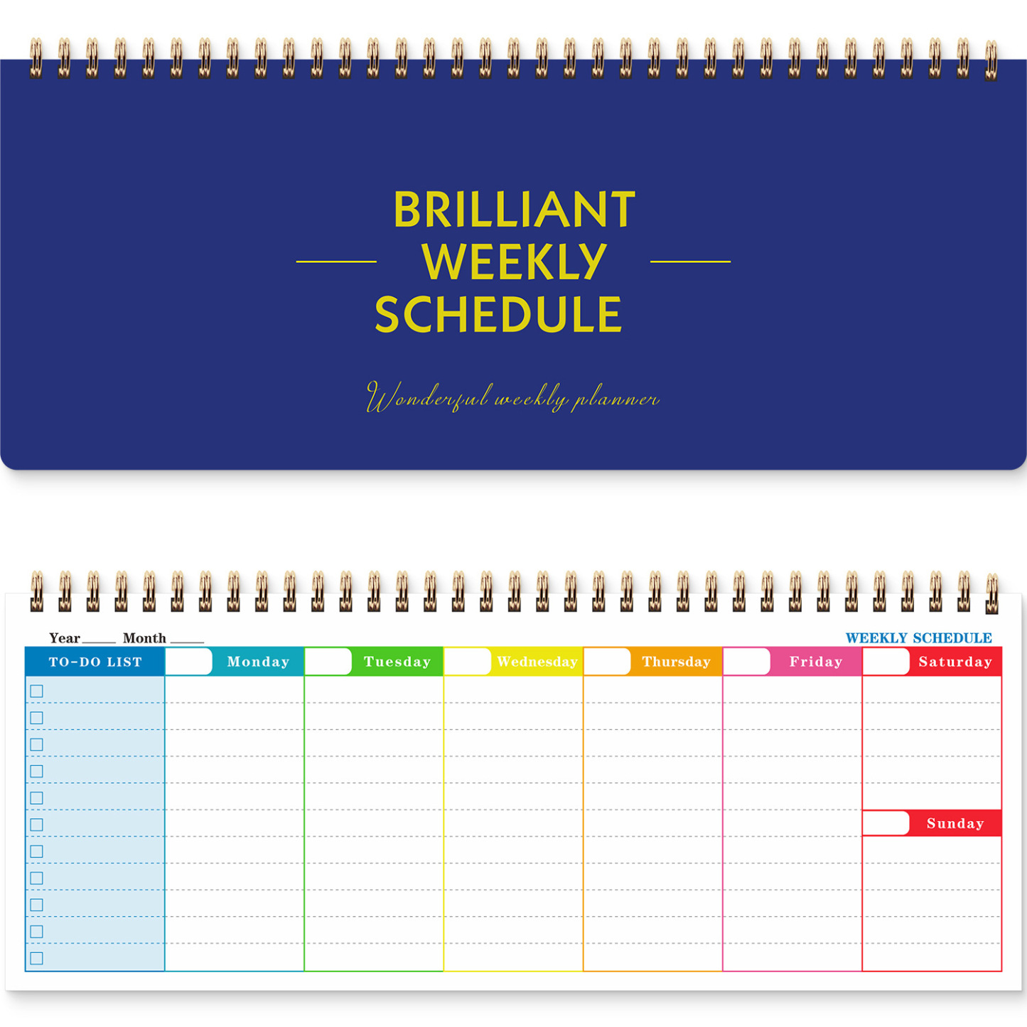 PP Coil Weekly Planner