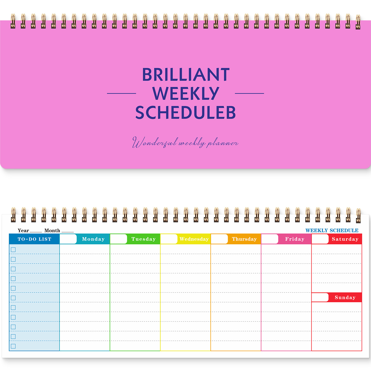PP Coil Weekly Planner