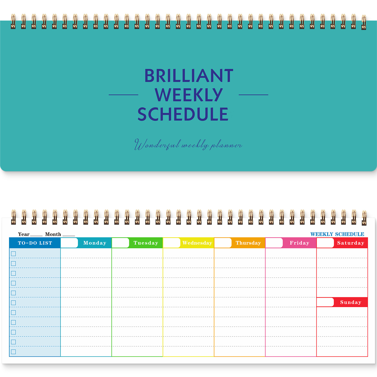 PP Coil Weekly Planner