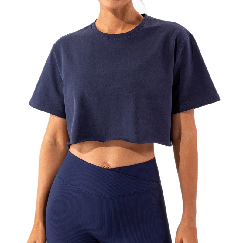 Cotton Yoga Workout Tee
