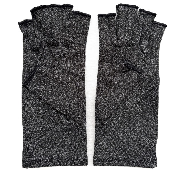 Cotton Half-Finger Massage Gloves