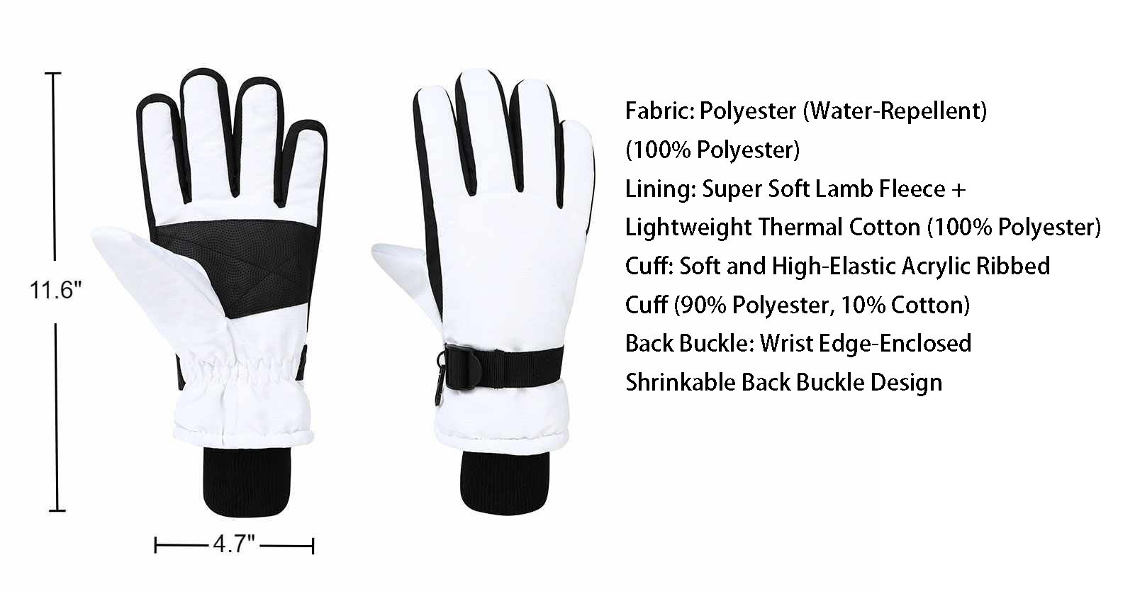 Warm Waterproof Winter Gloves