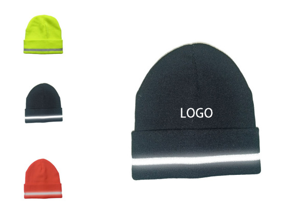Acrylic Reflective Winter Beanie