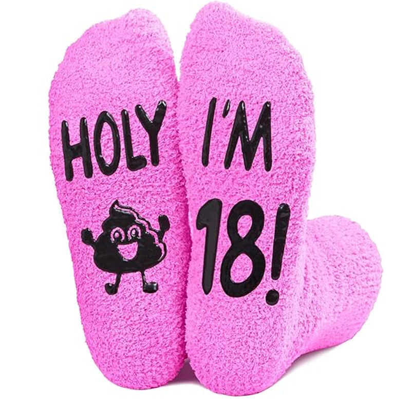 Coral Fleece Non-Slip Floor Socks