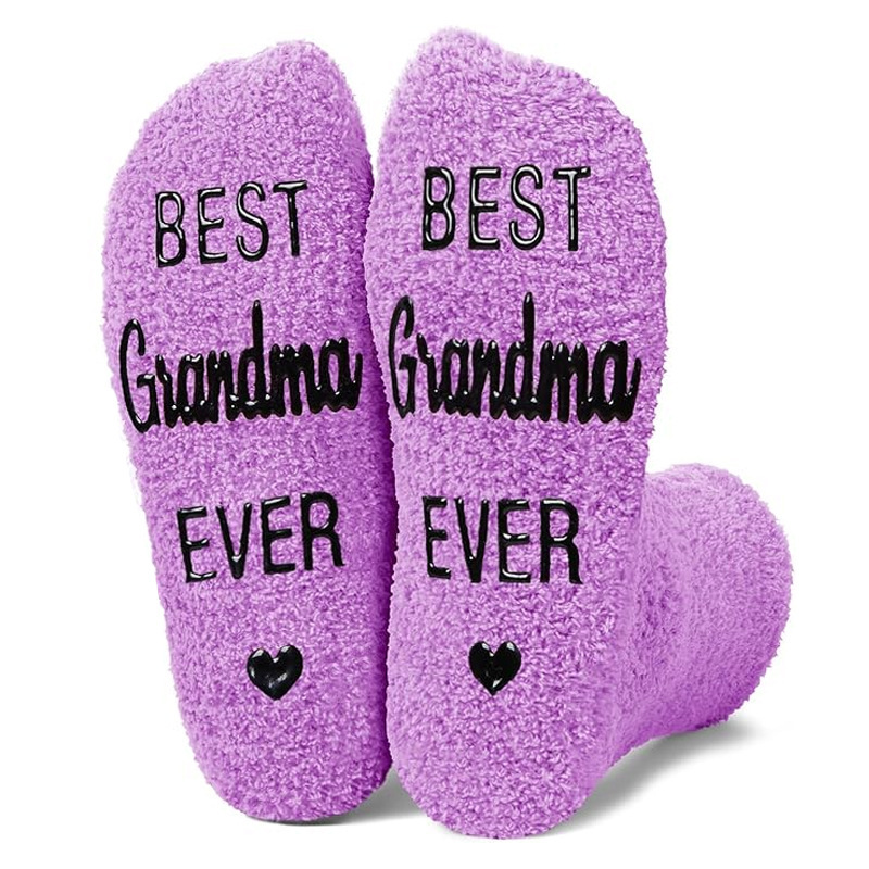 Coral Fleece Non-Slip Floor Socks