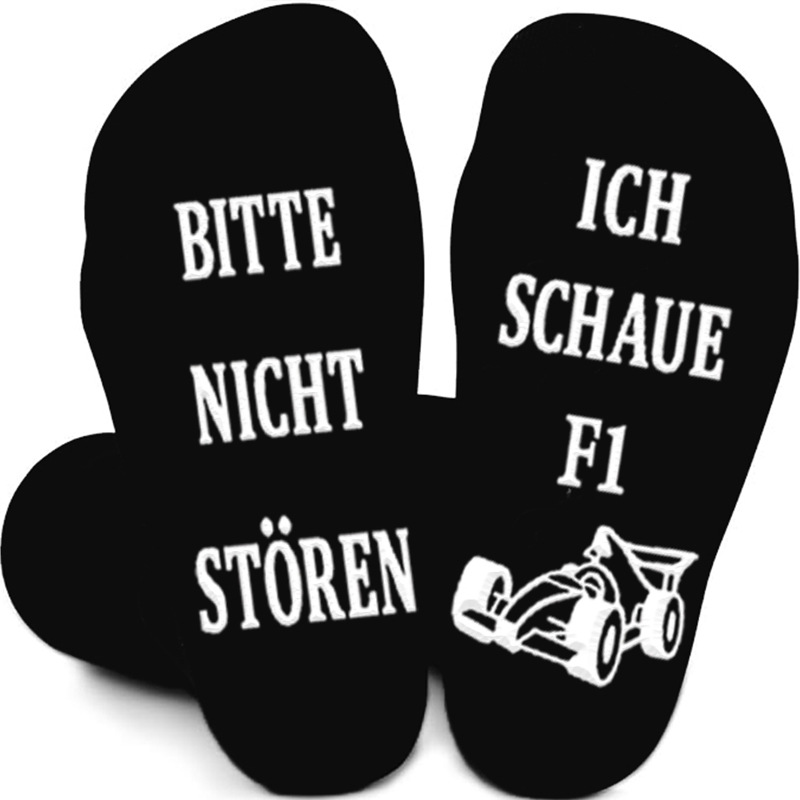 Combed Cotton Non-Slip Crew Socks