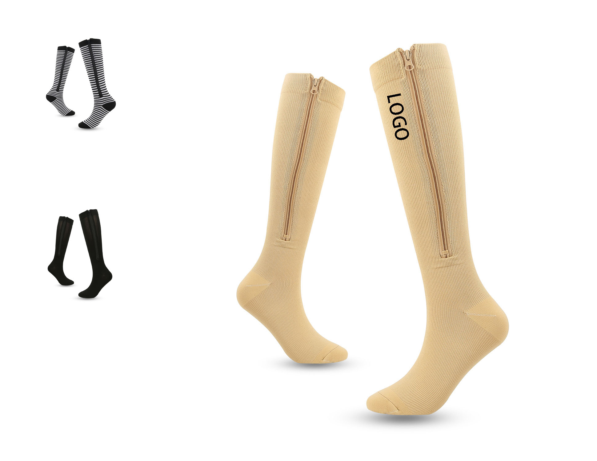 Nylon Full Compression Sports Socks
