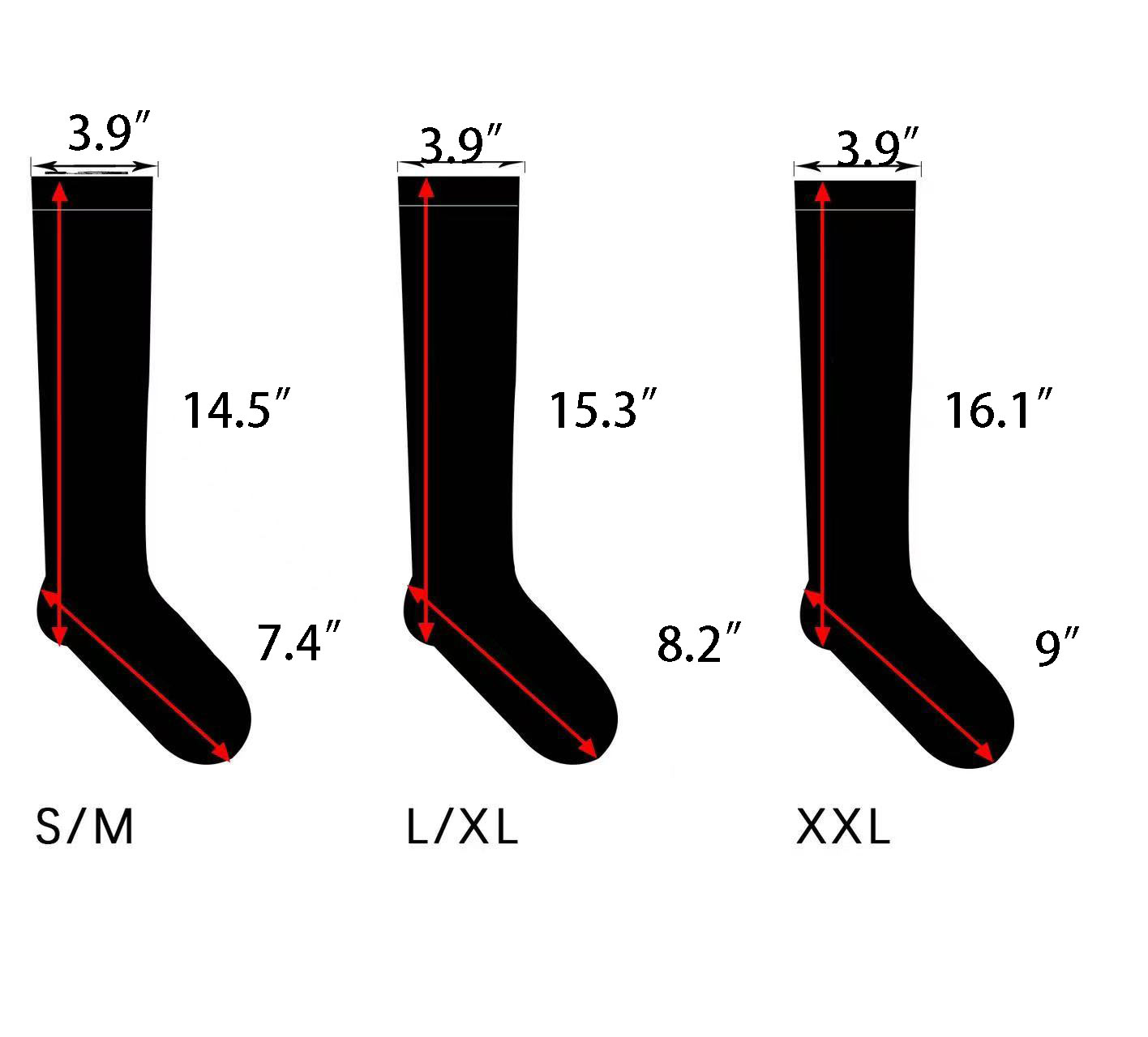 Nylon Compression Outdoor Socks