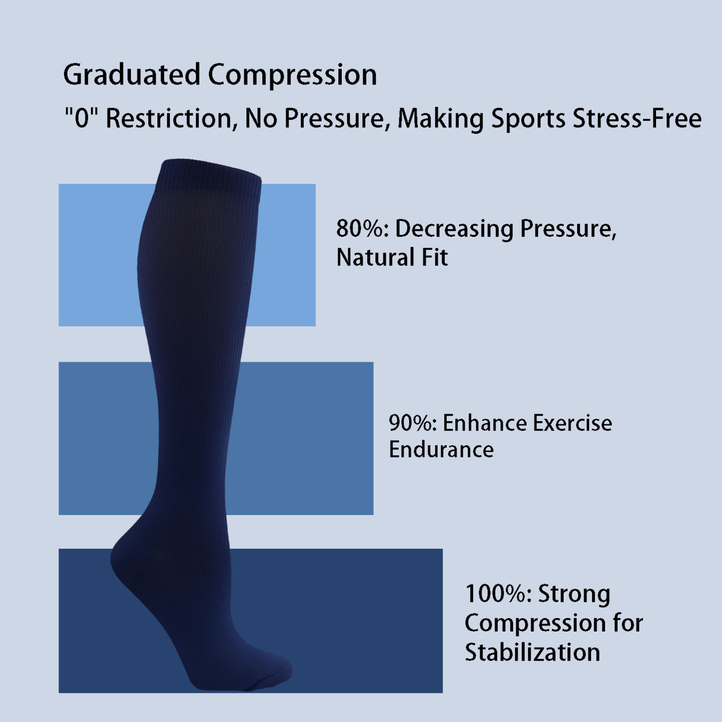 Nylon Compression Outdoor Socks