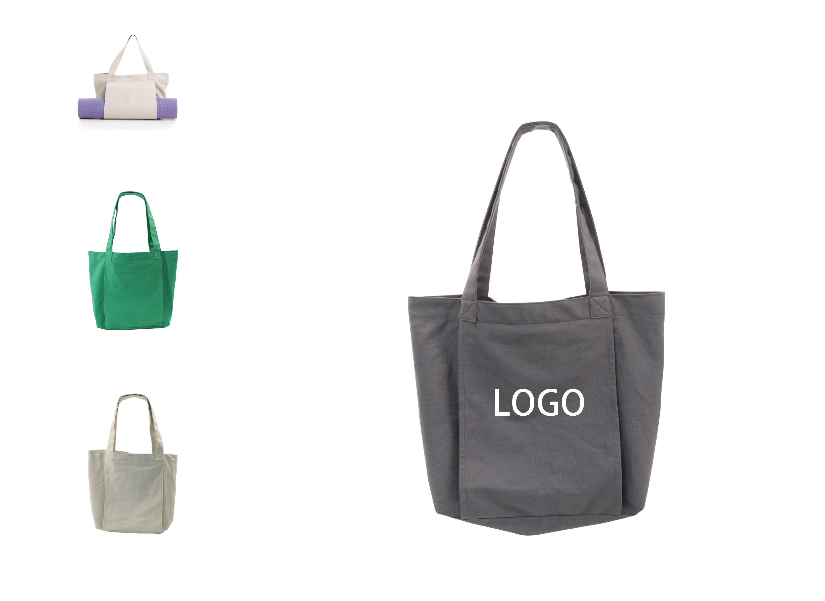 Canvas Yoga Mat Tote