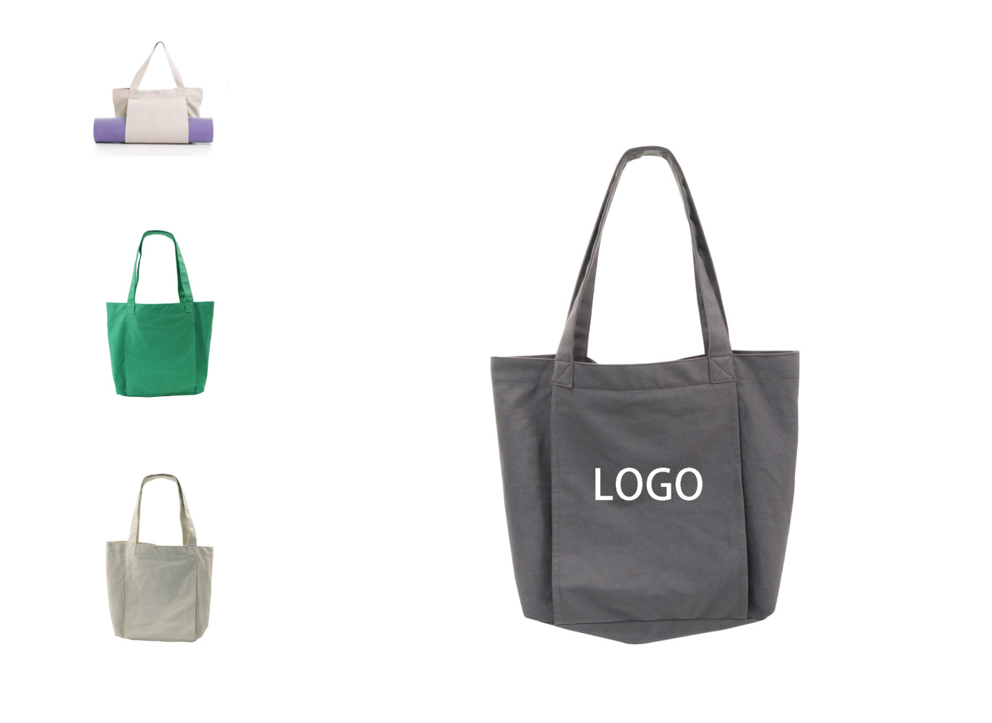 Canvas Yoga Mat Tote