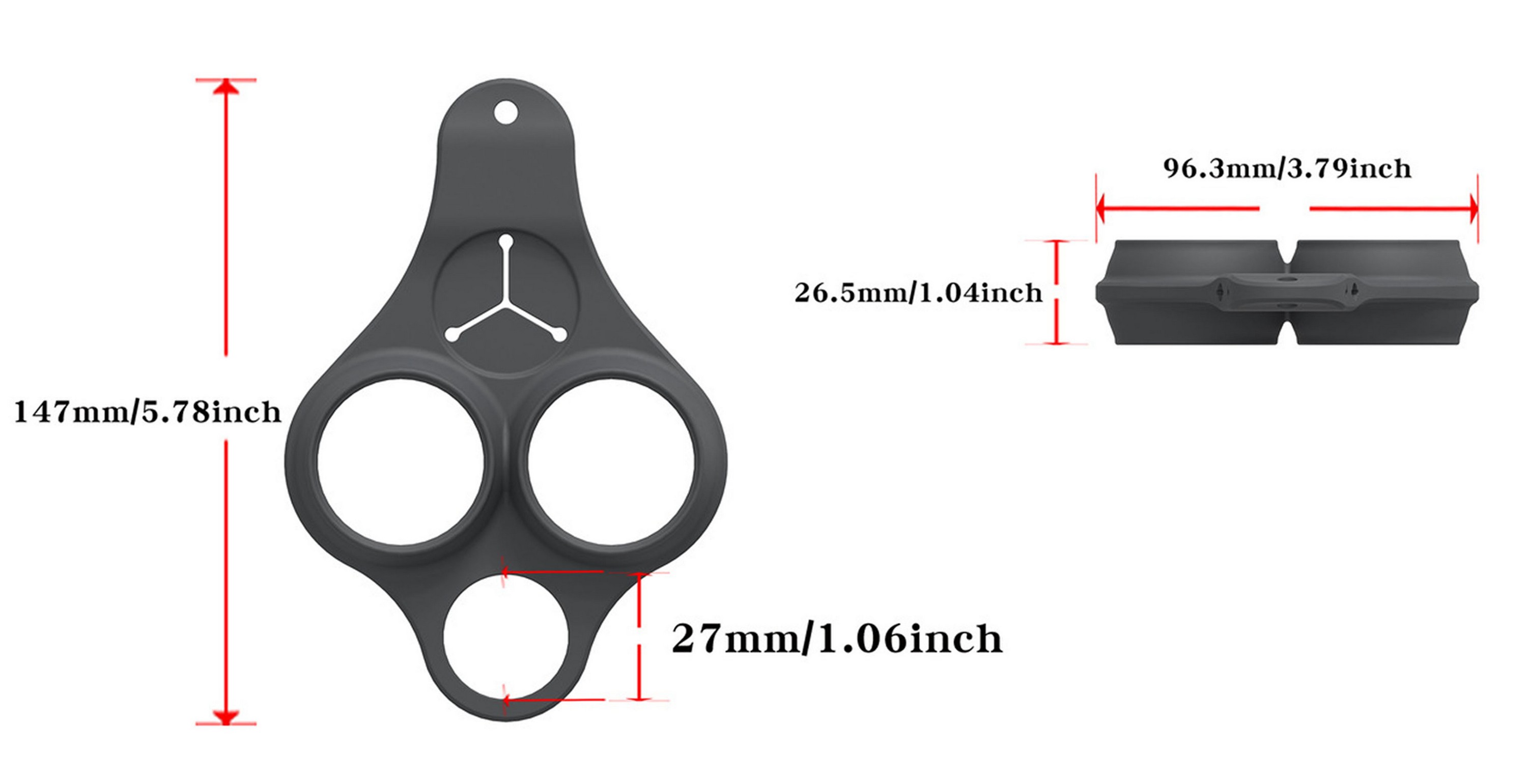 Silicone Golf Ball Clip Holder