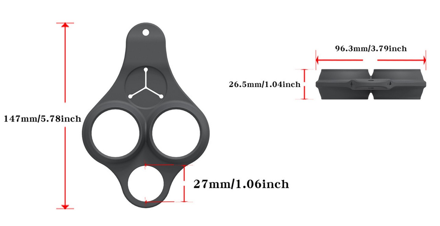 Silicone Golf Ball Clip Holder