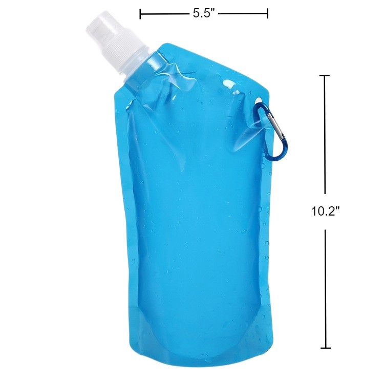 Bend-A-Water Bottle W/ Carabiner-25oz