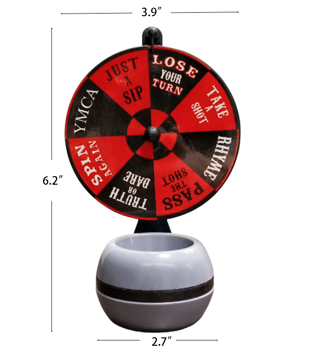 Interactive Drinking Spinner