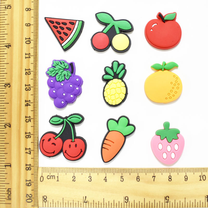 2D Custom-Molded PVC Charms- 1"
