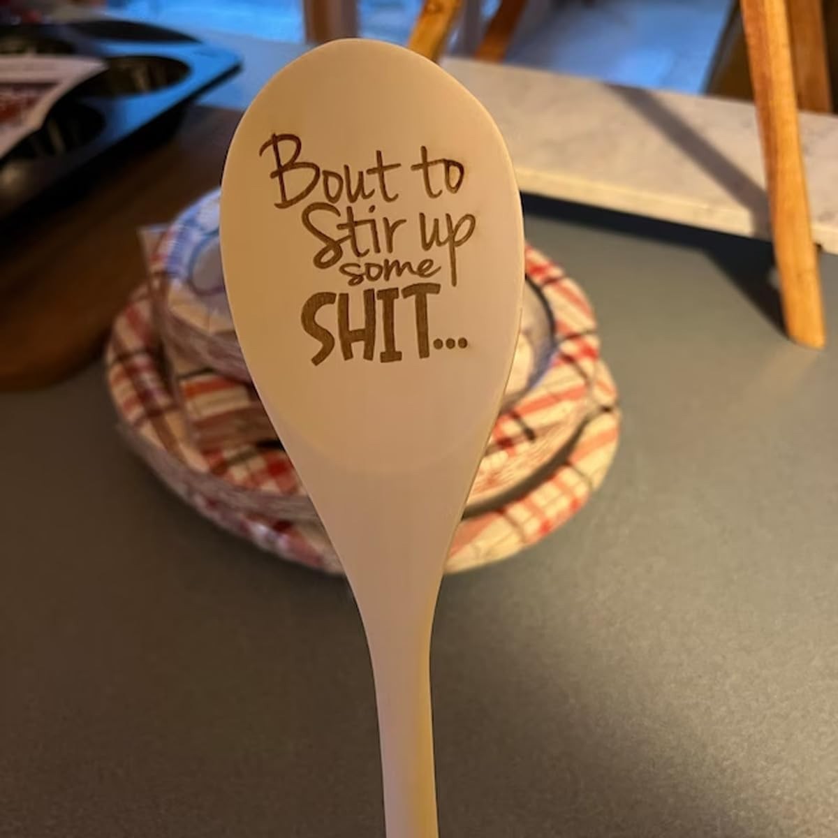 Beechwood Wedding Spoon