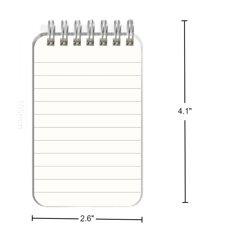 PP Cover Pocket Notebook