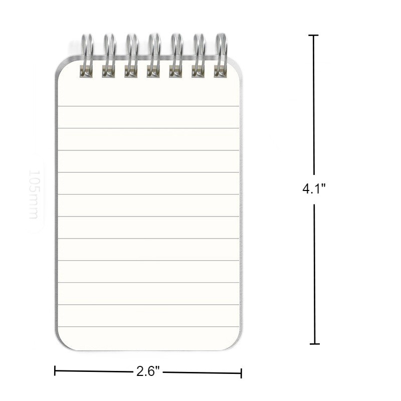 PP Cover Pocket Notebook