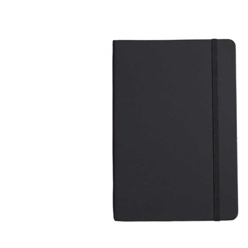Faux Leather Elastic Strap Notebook